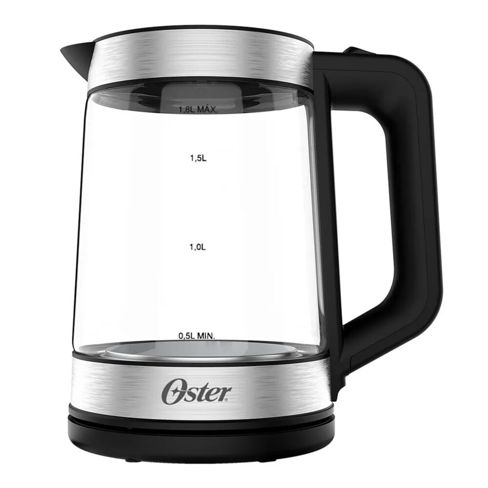 Hervidor Oster Vidrio 1.8l Con Infusor Te 2220521 image number 2.0