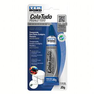 Adhesivo Universal Transparente Colatudo 20grs - Tekbond
