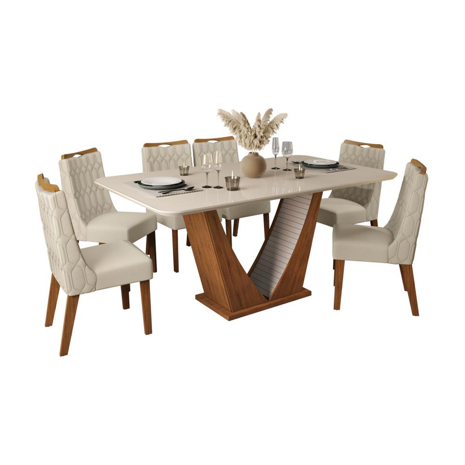 Juego De Comedor Altavision Dalila Fre image number 0.0