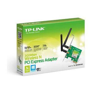 Adaptador De Red Tp-link Pci Express Inal&aacute;mbrico N A 300 Mbps