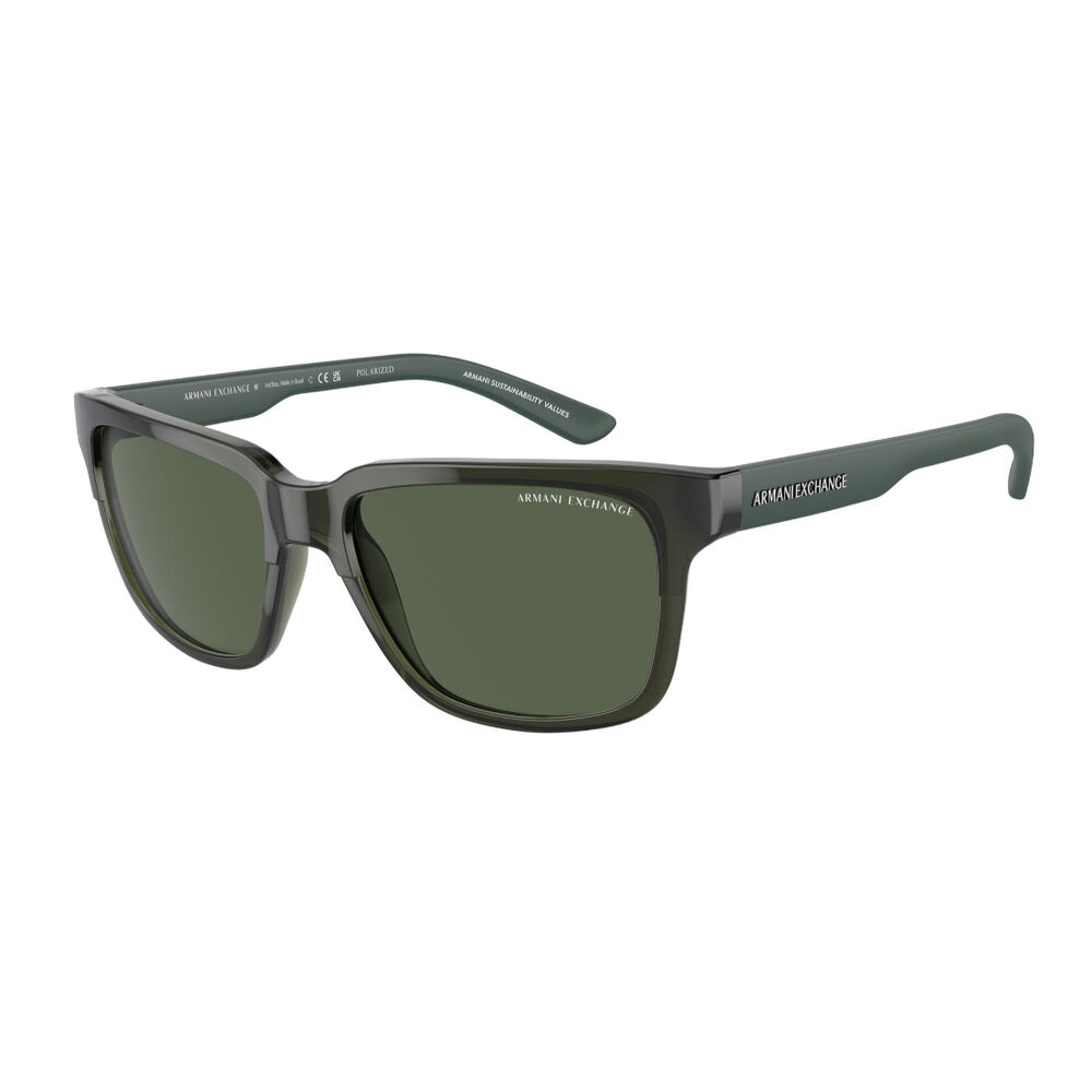 Lentes De Sol Verde Brillante Polarizados Armani Exchange image number 1.0
