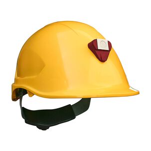 Casco Mta Abs Amarillo / Portalampara
