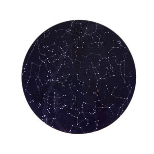 Mesa De Centro Cosmos Azul/negro Balvi