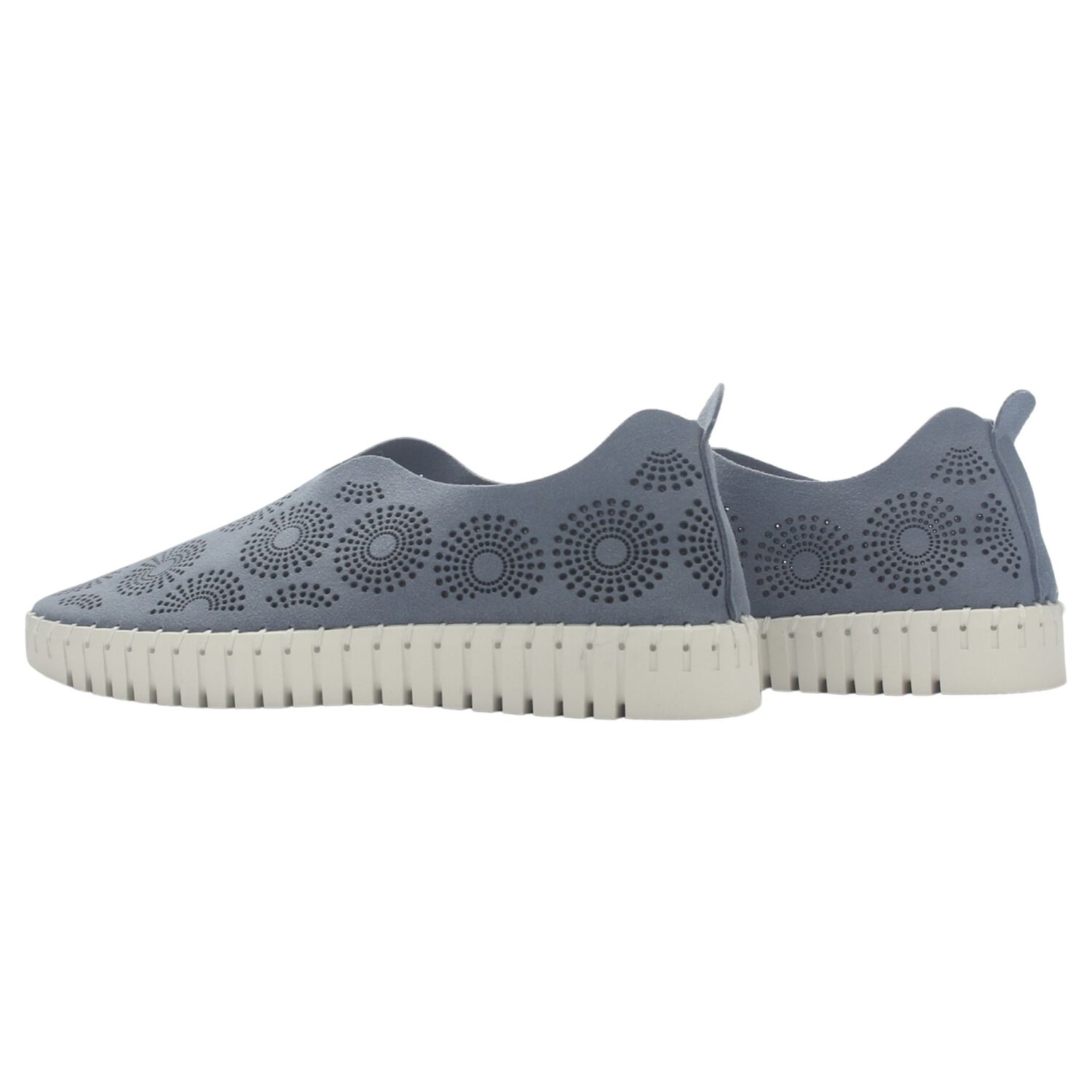 Zapato De Cuero Mujer Chalada Tren-1 Azul Casual image number 5.0