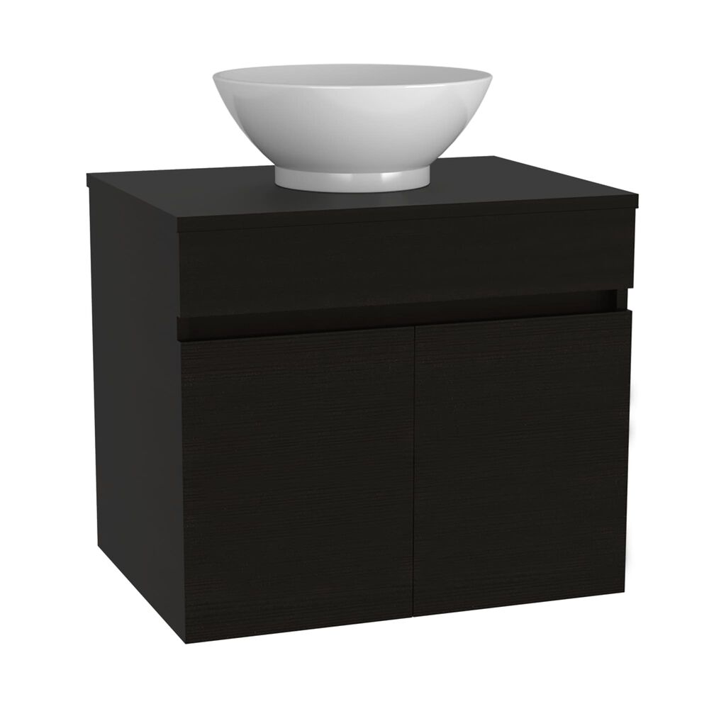 Mueble Vanitorio 2 Puerta Fm-001 Negro image number 0.0