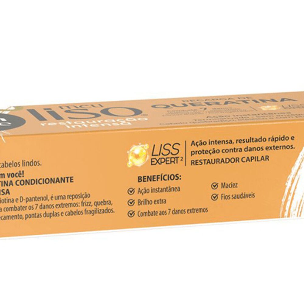 Recarga De Queratina Restauracion Intensa Meu Liso 80gr Salon Line image number 2.0