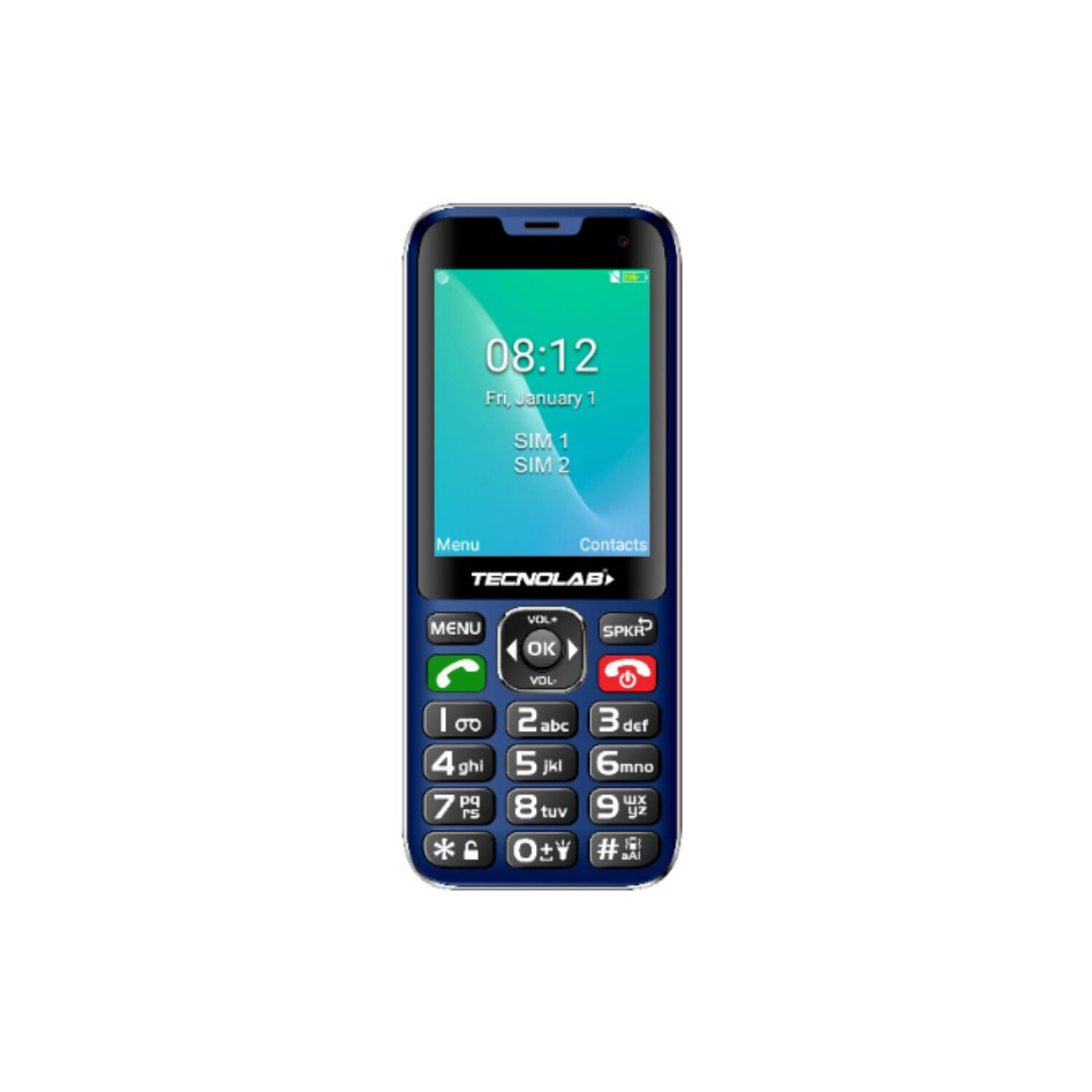 Celular Senior 4g Dual Sim Color Azul - Ps image number 0.0