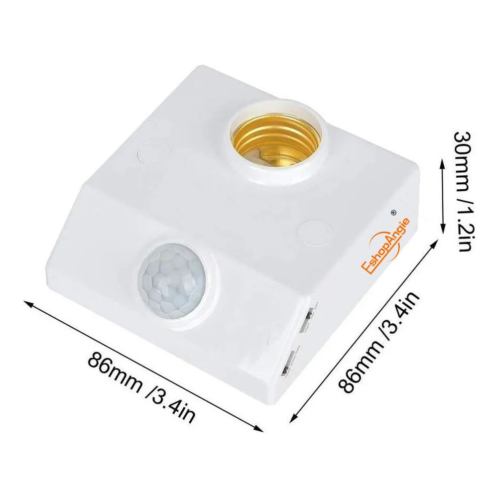Sensor Movimiento Pir Soporte E27 Luz Led Ajustable image number 2.0