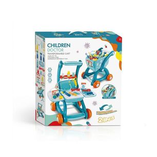 Set Juguete Doctor 2 En 1 Carrito M&eacute;dico Ni&ntilde;os