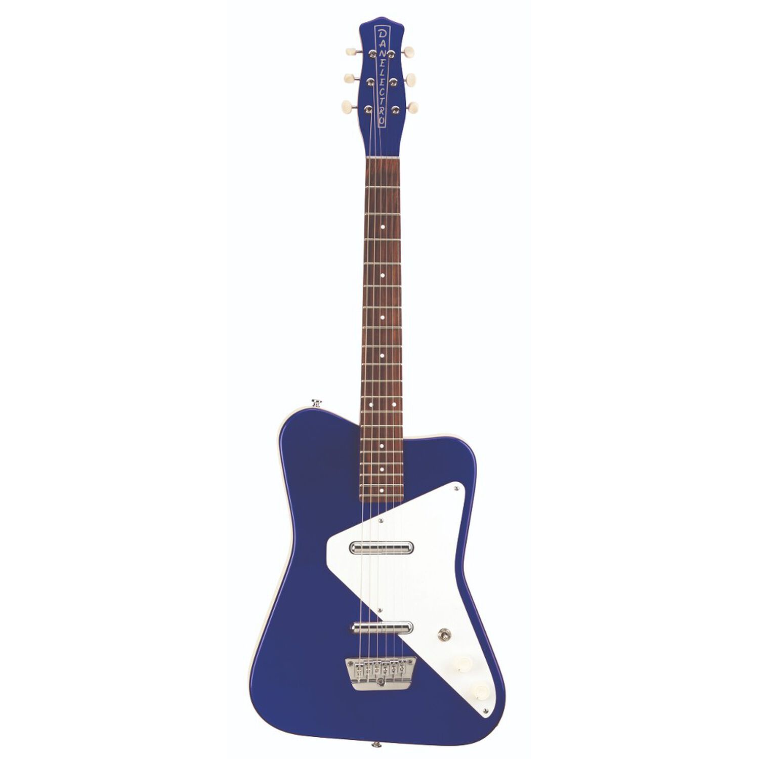 Guitarra El&eacute;ctrica Pro Guitar Blue Metallic Danelectro image number 0.0