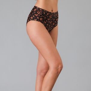 Pack 3x Calzon Maxi Micro Print Bonded Flores