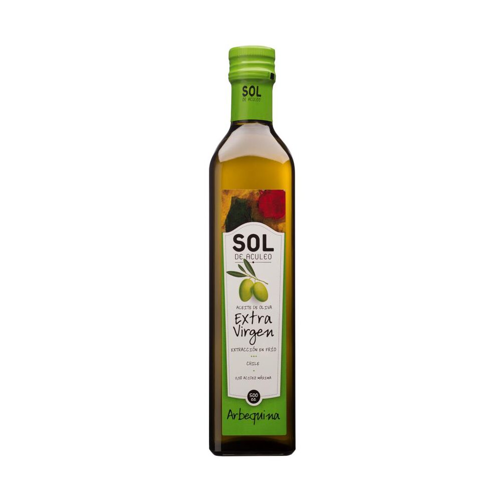 Aceite De Oliva Ev Sol De Aculeo Arbequina 1 X 500 Ml image number 0.0