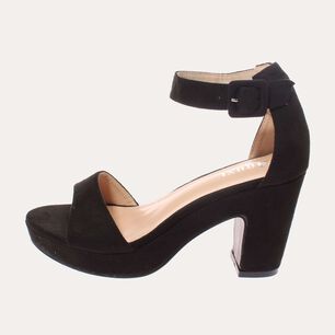 Zapato Tac&oacute;n Negro V&iacute;a Franca Art. 52210black