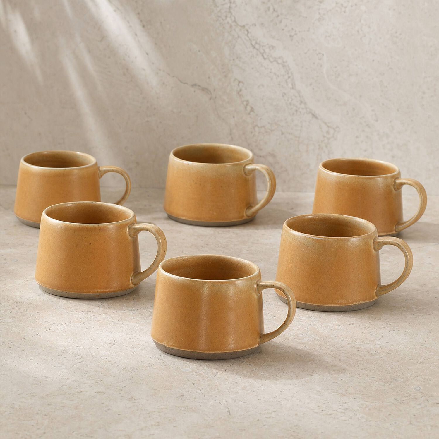 Mug Cer&aacute;mica Hampi Set De 6 350 Ml image number 1.0