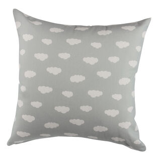 Set 2 Cojin Nubes Gris 50x50
