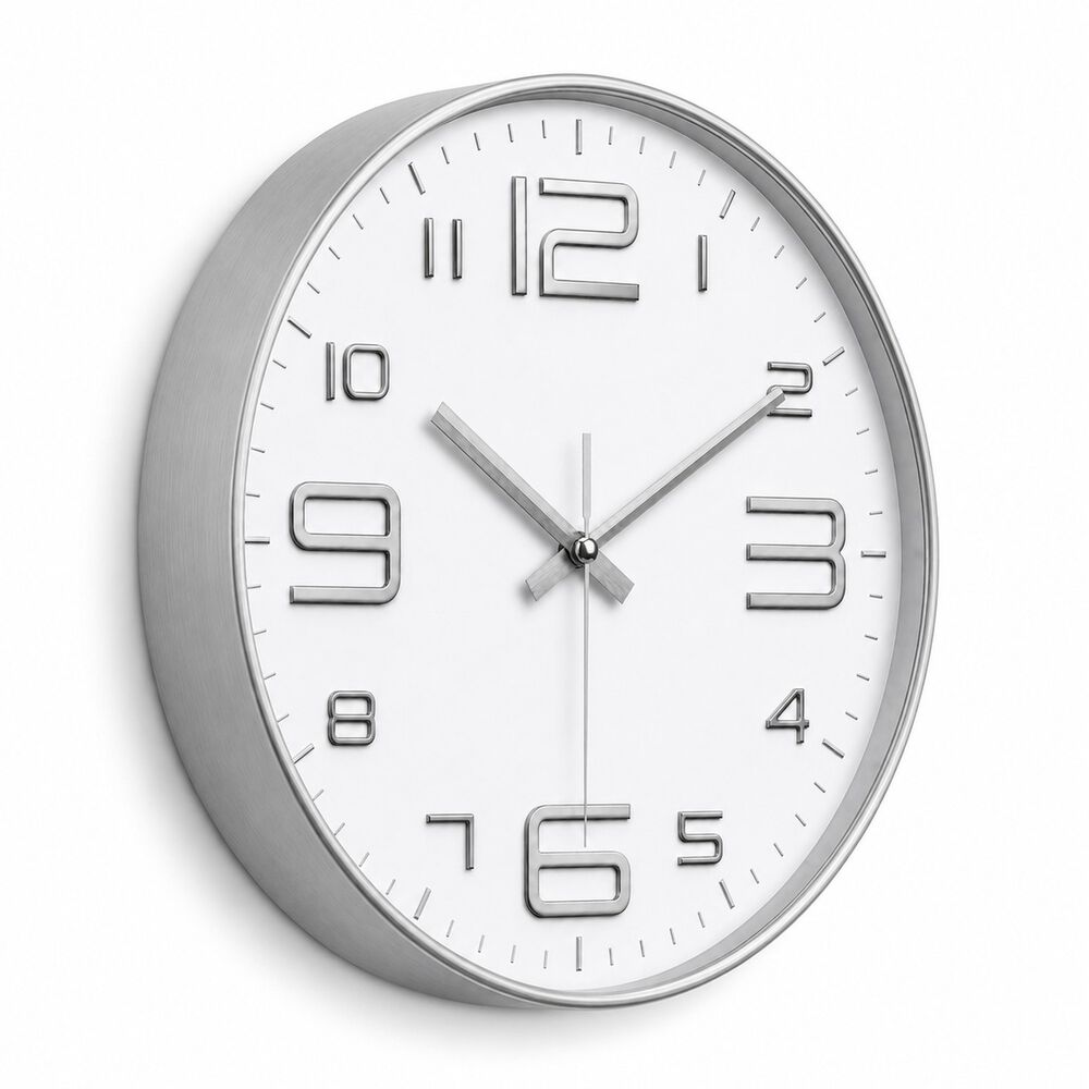 Reloj De Pared Xl 30cm De 3 Agujas Con Movimiento De Quarzo image number 3.0