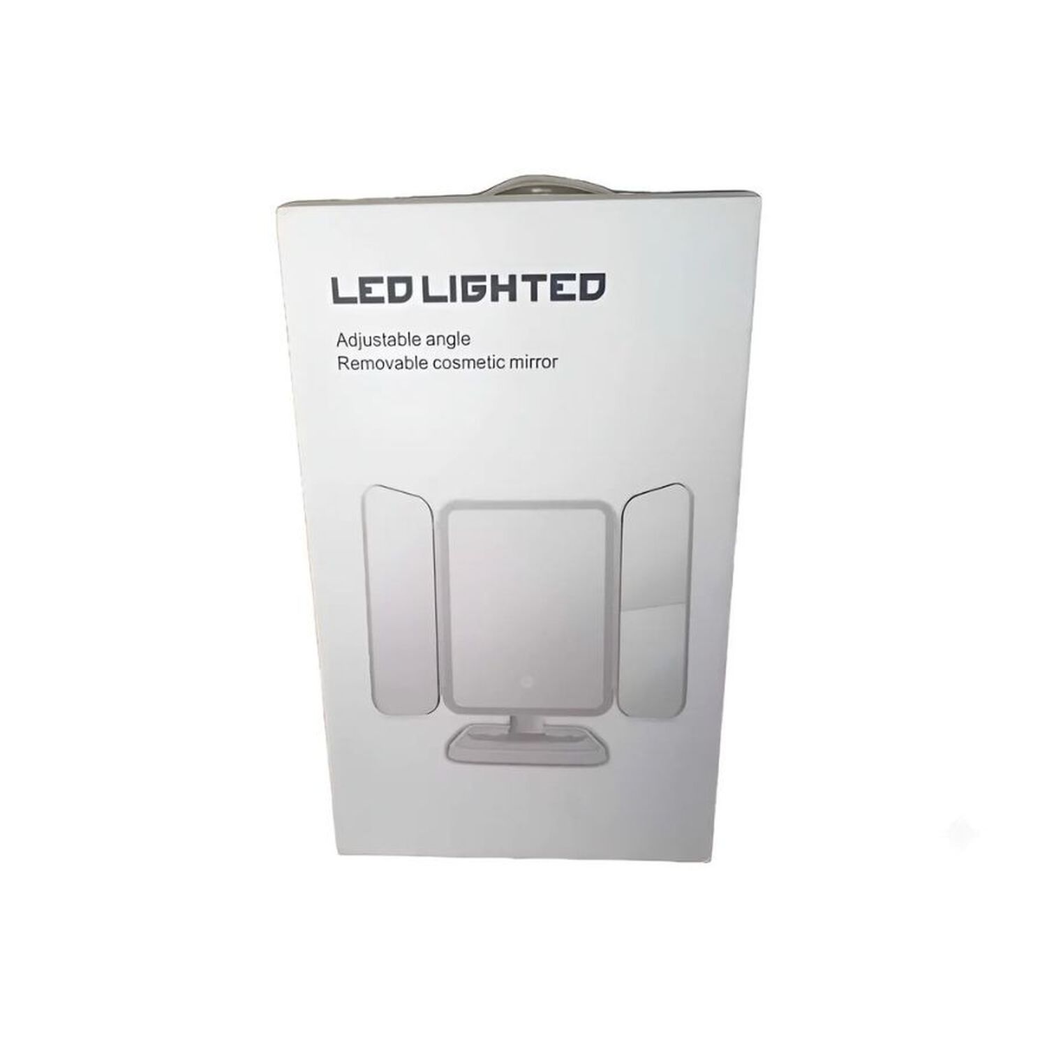 Espejo Maquillaje Led Triple Plegable Luz Ajustable Cosm&eacute;tico image number 2.0