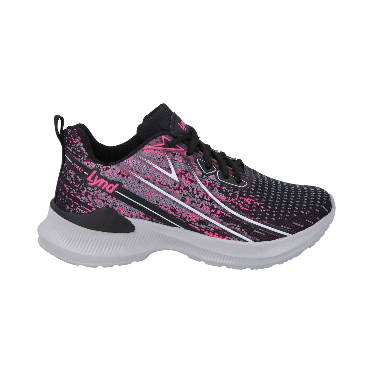 Zapatilla Infantil Voraz Negro Lynd image number 3.0