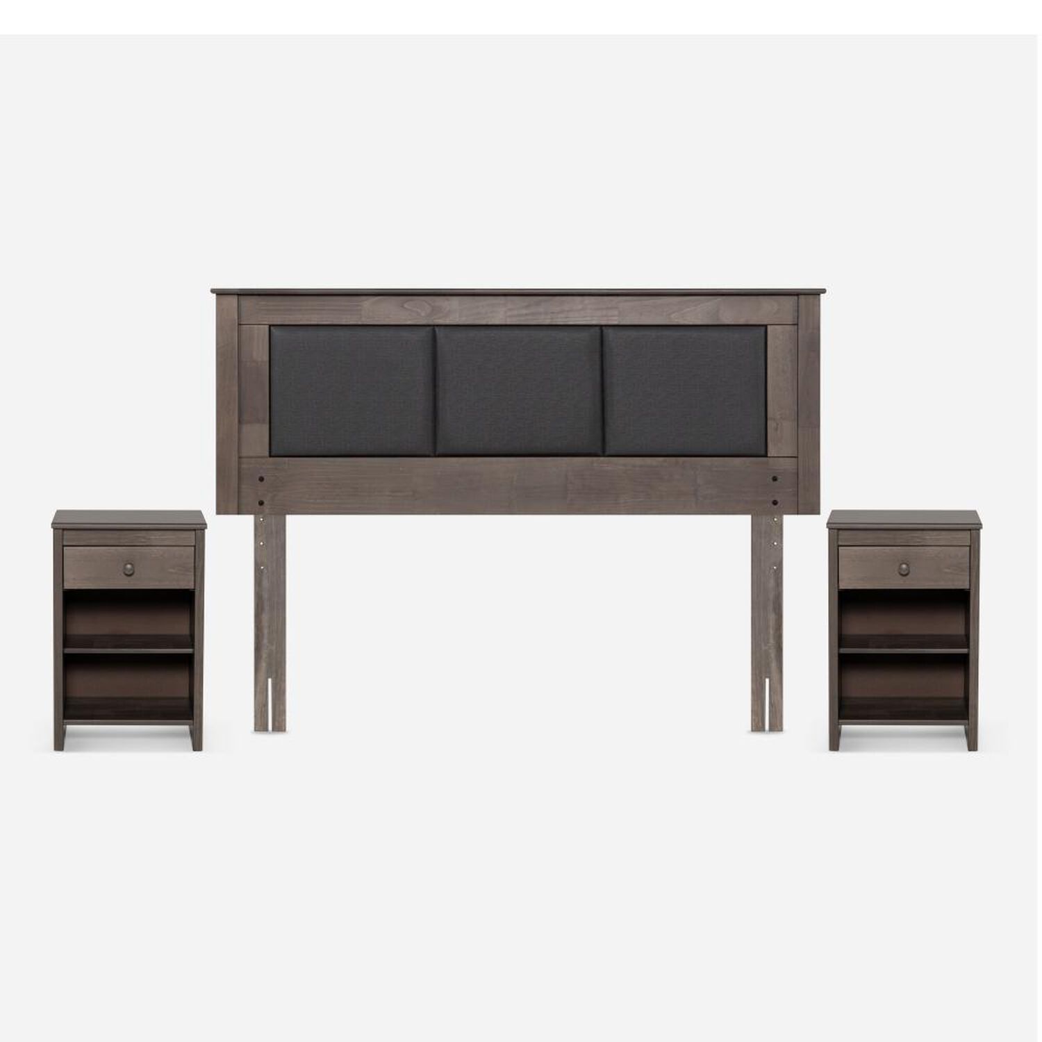 Set De Maderas Rosen Rachel Gris / 2 Plazas image number 0.0