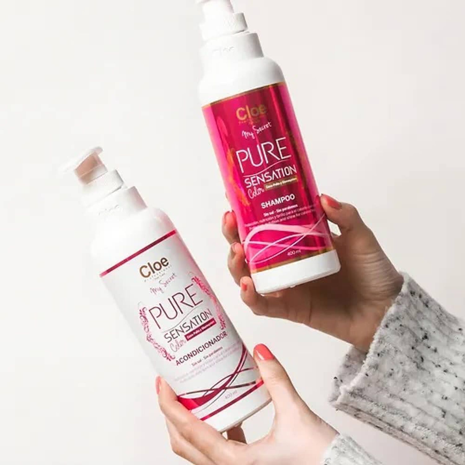 Shampoo Pure Sensation Color Cloe 400ml image number 1.0