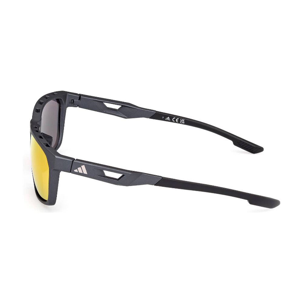 Lentes De Sol Negro Espejados Adidas Sport image number 2.0