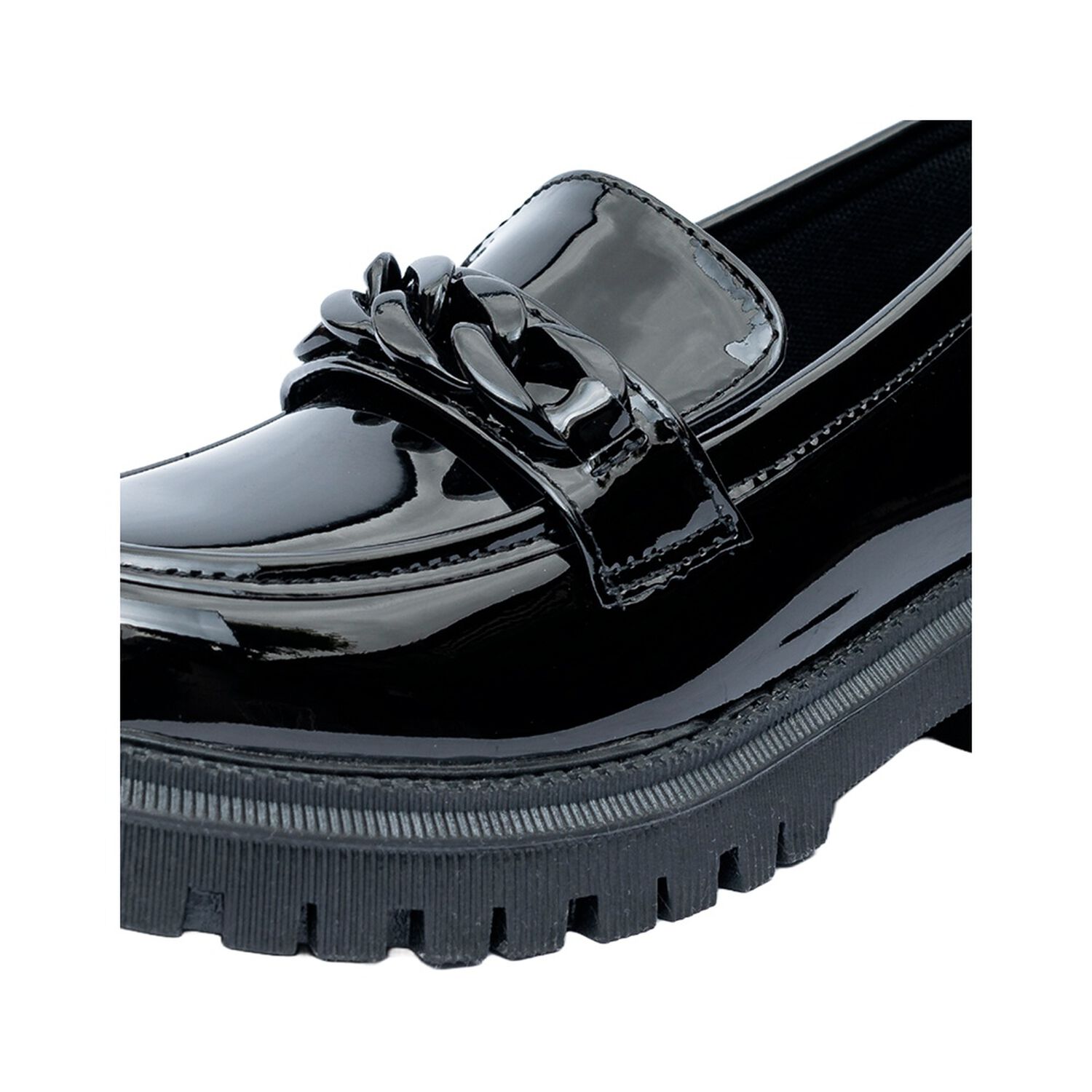 Mocasin Ituri Negro Charol Alquimia image number 3.0