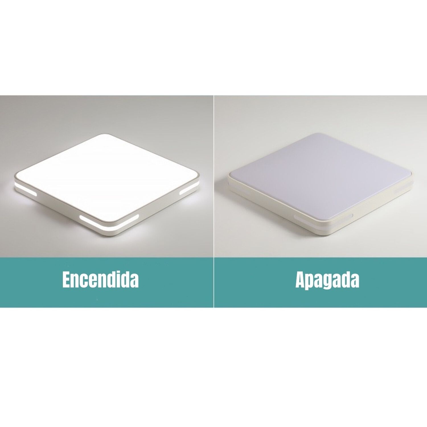 L&aacute;mpara De Techo Led 50x50cm 36w By Lubabycas image number 4.0