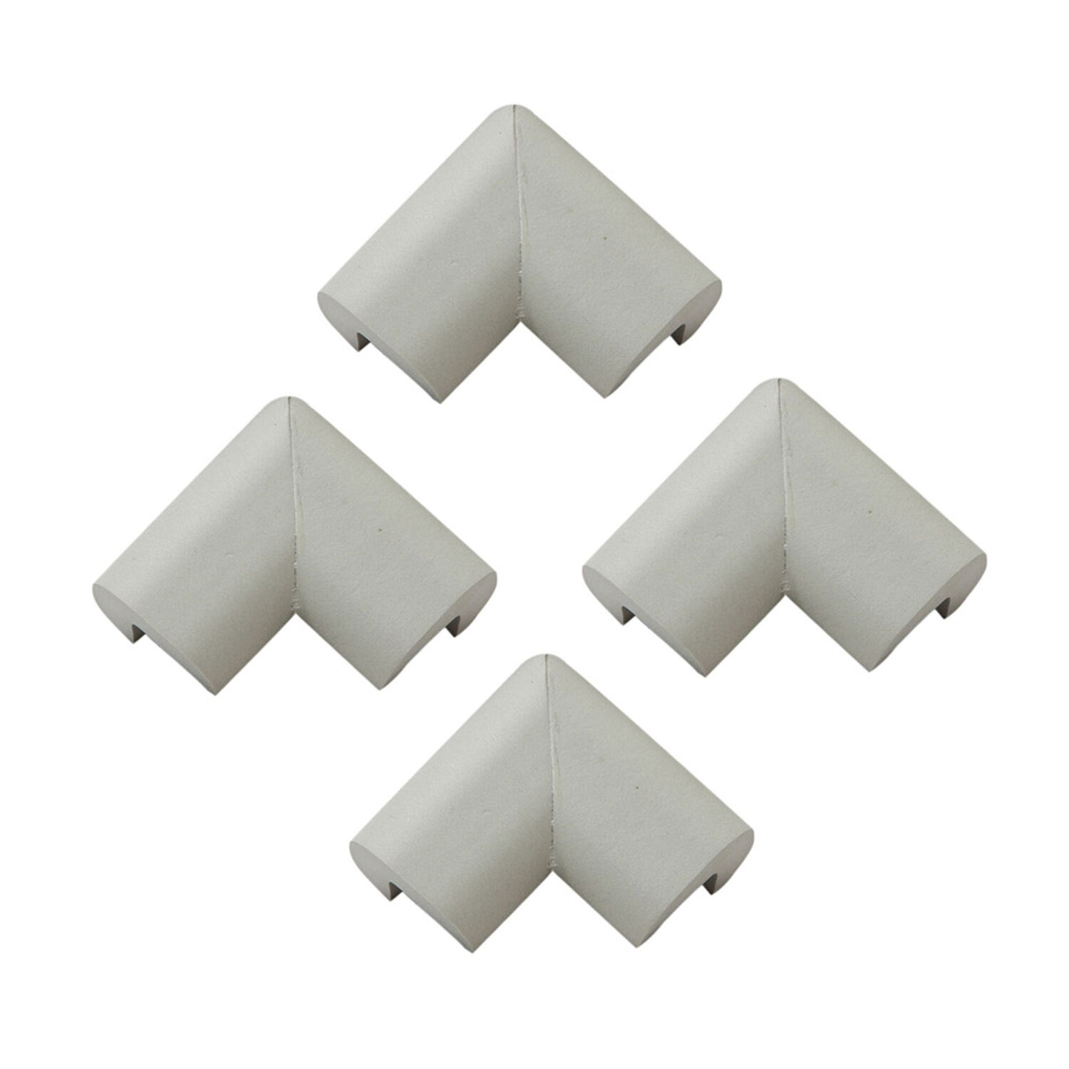 Pack 4 Esquineros Proteccion Bebe Antigolpes Goma Borde Mesa image number 0.0