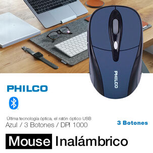 Mouse Optico Inalámbrico Philco 3 Botones