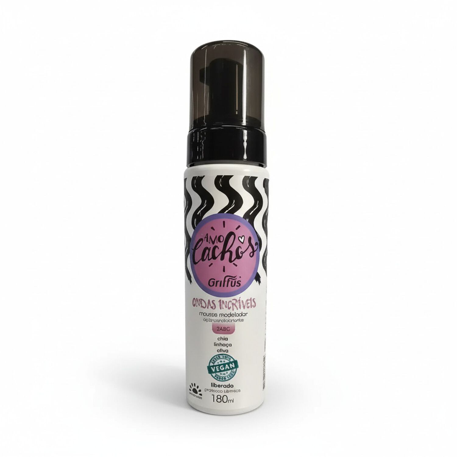 Mousse Modelador De Ondas Increibles 180ml Griffus image number 0.0
