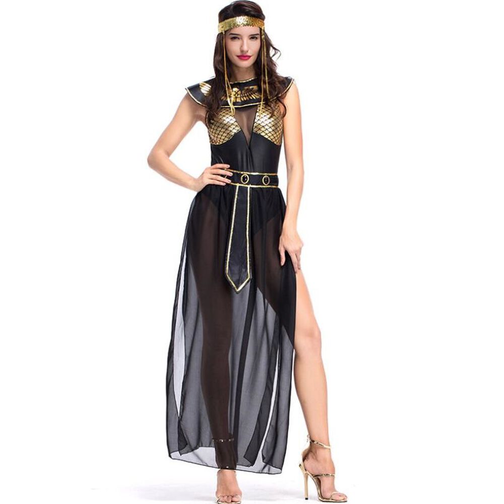 Disfraz De Mujer Faraona Egipcia Cleopatra Halloween image number 6.0