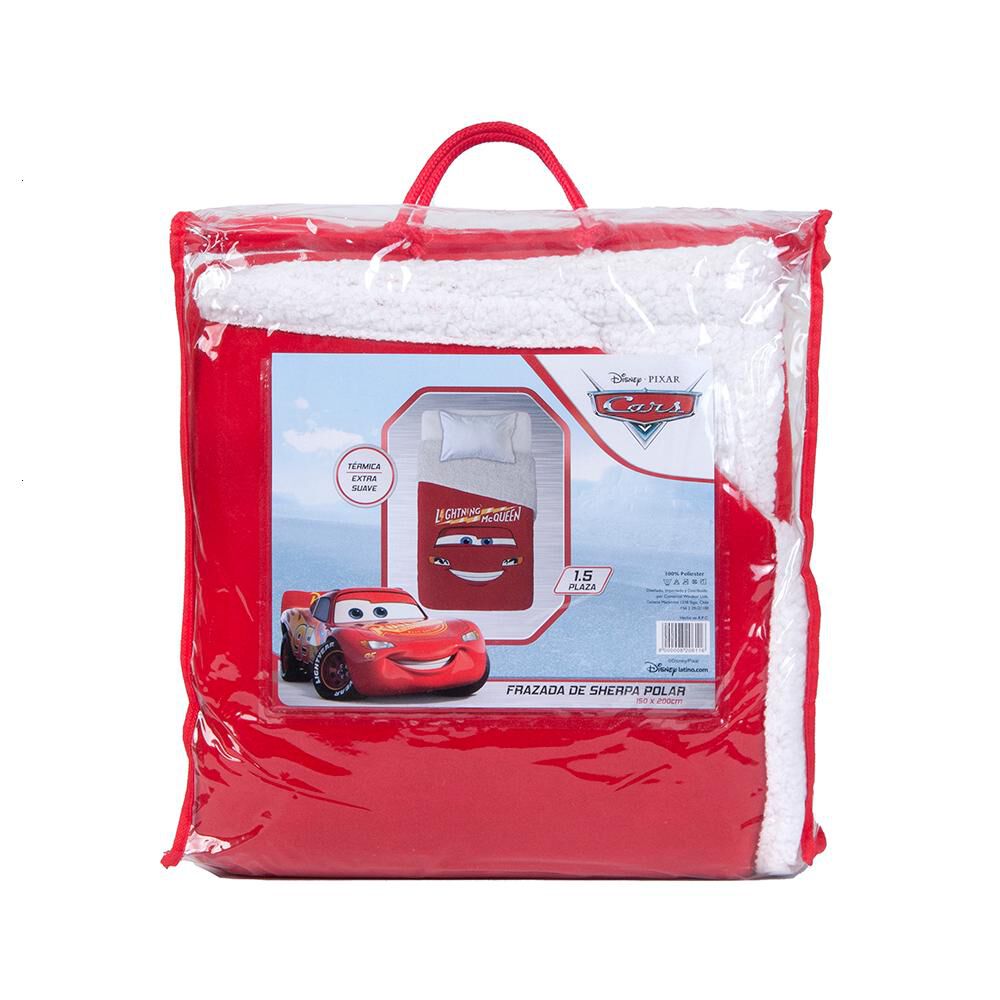 Frazada Disney Lightni / 1.5 Plazas image number 2.0