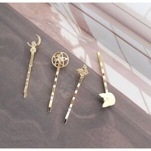 Set Pinches Horquillas Pinzas Para El Cabello Sailor Moon