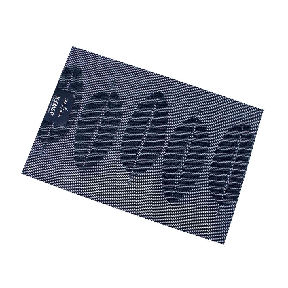 Pack 4 Individuales Nautica Home 45x30cm Reversible Hojas Azul image number 3.0