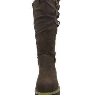 Bota Taupe V&iacute;a Franca Art. 3ni806taupe