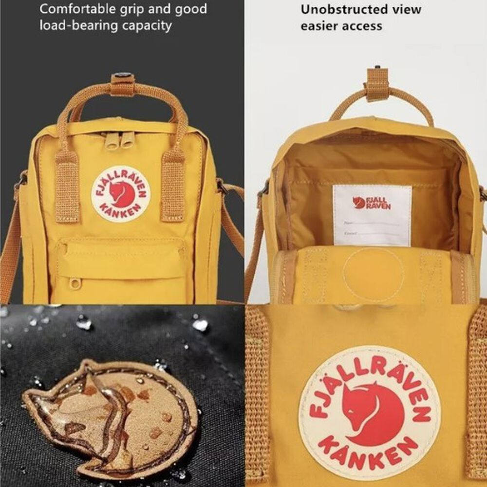 Minibolso Bandolera Fjallraven-kanken, Unisex, De Aluminio. image number 3.0