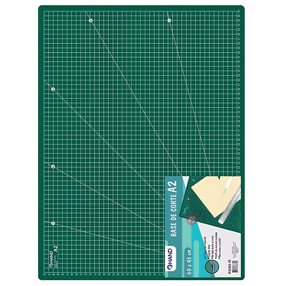Base De Corte A2 60x45cm 3mm Verde - Ps image number 1.0