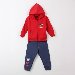 Conjunto Buzo Ni&ntilde;o Rojo Mickey Mouse Disney