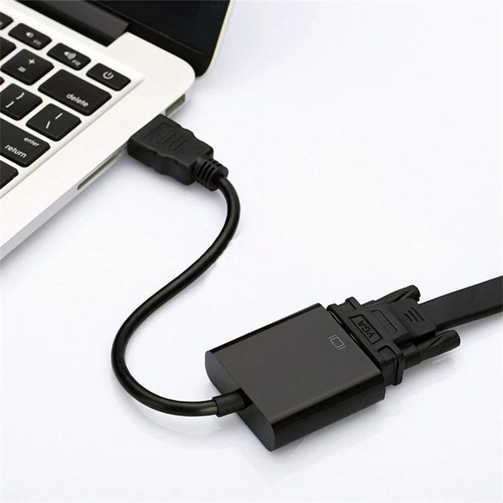 Conversor Hdmi A Vga 1080p Full Hd 60 Hz Con Audio Tm-100536 image number 3.0