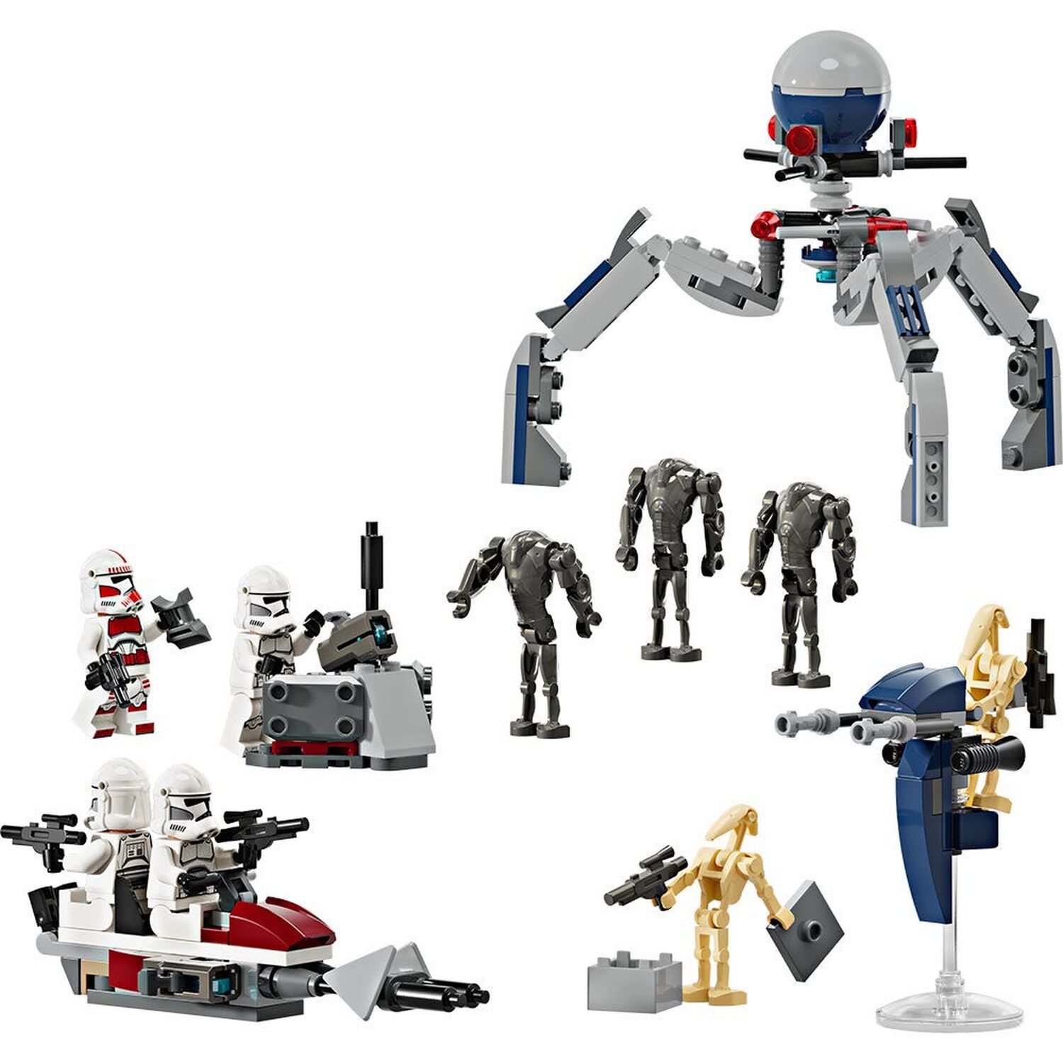 Lego Star Wars - Pack De Combate: Soldado Clon Y Droide De Combate - 75372 image number 1.0