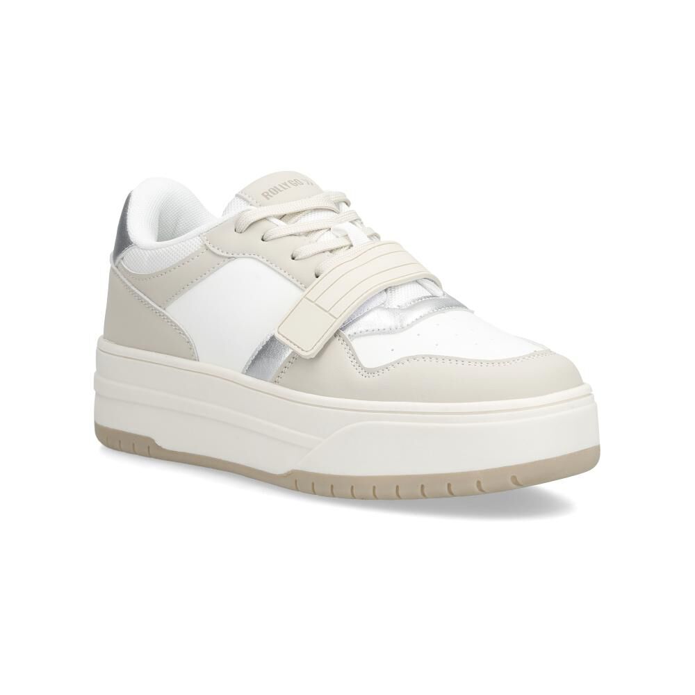 Zapatilla Urbana Mujer Rolly Go Beige image number 0.0