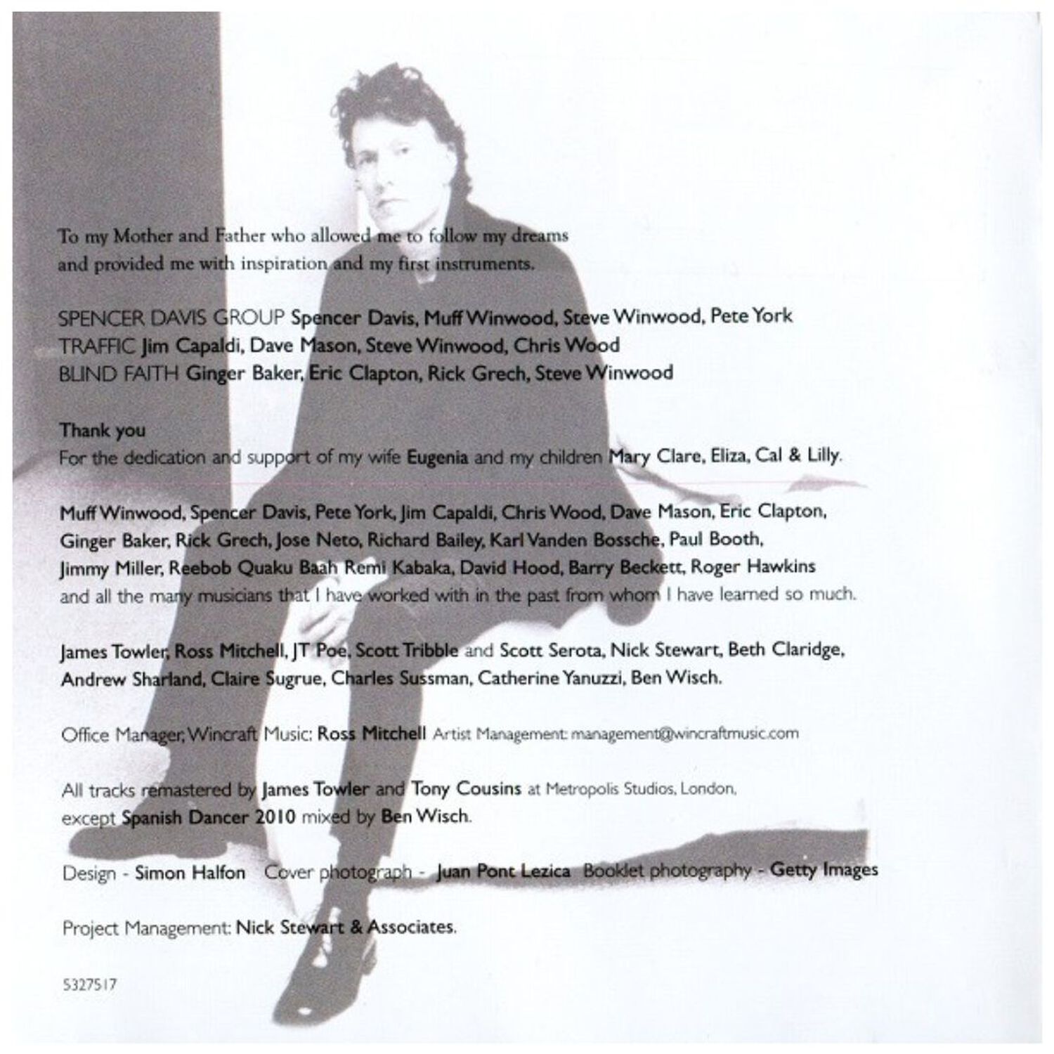 Steve Winwood - Revolutions Very Best | Cd image number 3.0