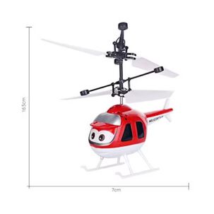 Juguete Helicoptero Volador A Control Remoto Rojo
