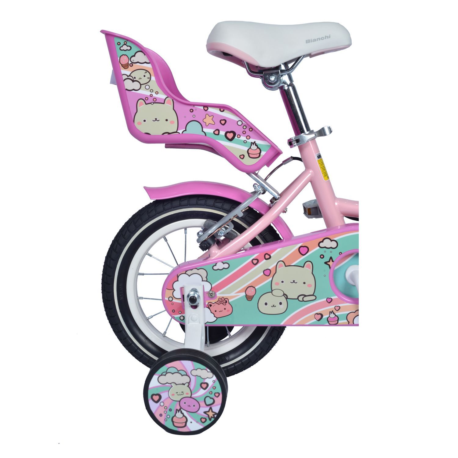 Bicicleta Infantil Bianchi Kitty 12 / Aro 12 image number 4.0