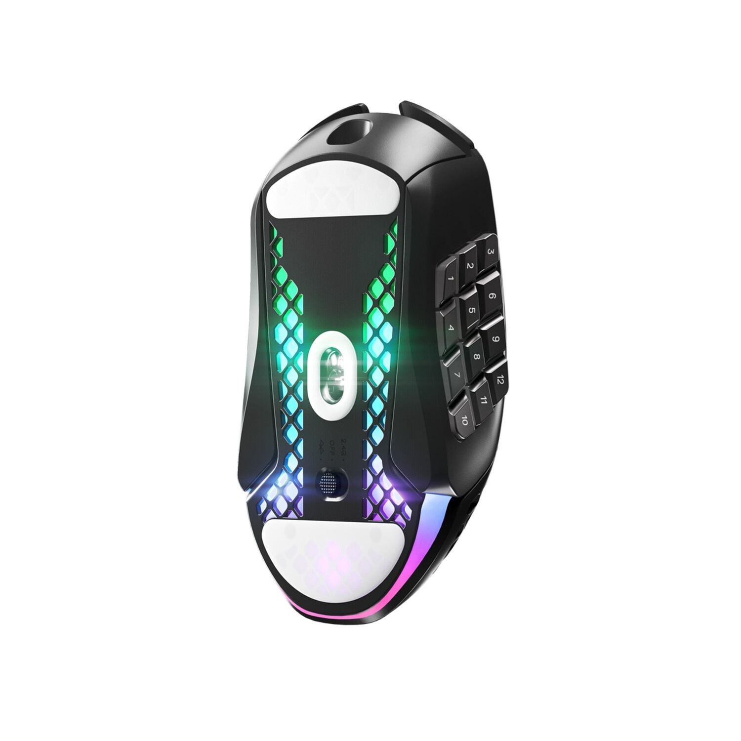 Mouse Gamer Steelseries Aerox 9 Wireless 18000 Dpi Negro image number 8.0