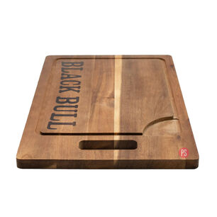 Tabla De Cortar Cocina 45x30cms Madera Black Bull - Ps