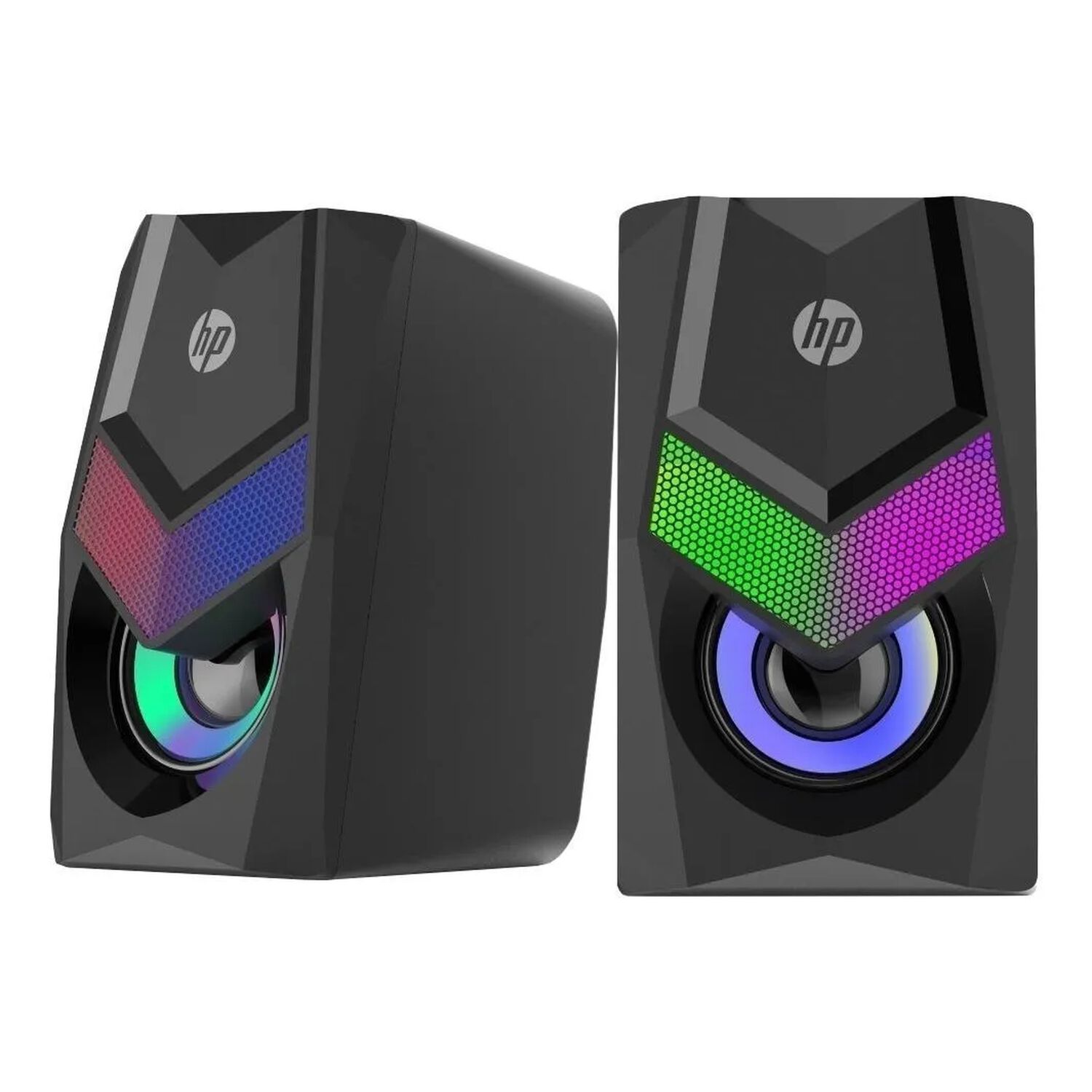 Parlante Usb Hp Multimedia Con Iluminaci&oacute;n Rgb Dhe-6000 image number 1.0