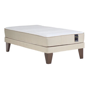 Cama Europea Mantahue Boreal Uno / 1 Plaza / Base Normal