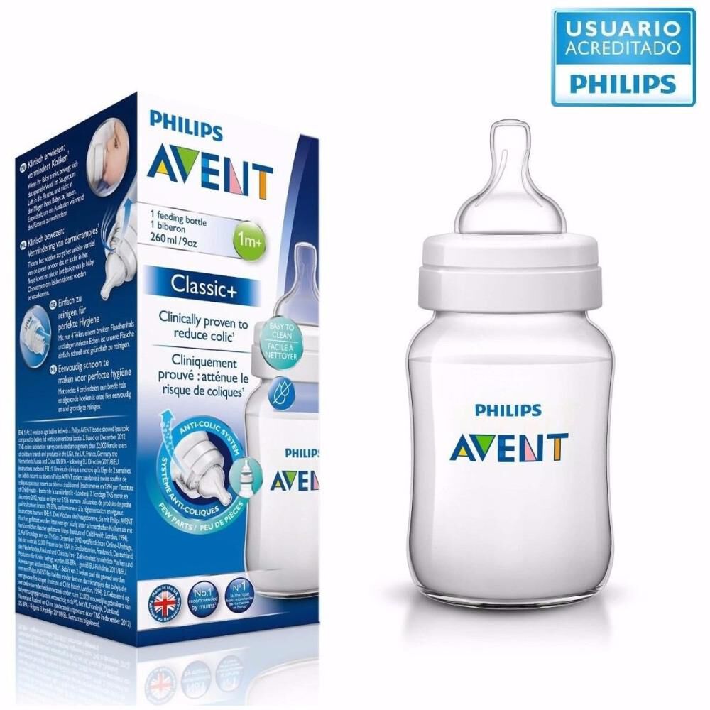 Mamadera Avent Classic 260 Ml image number 2.0