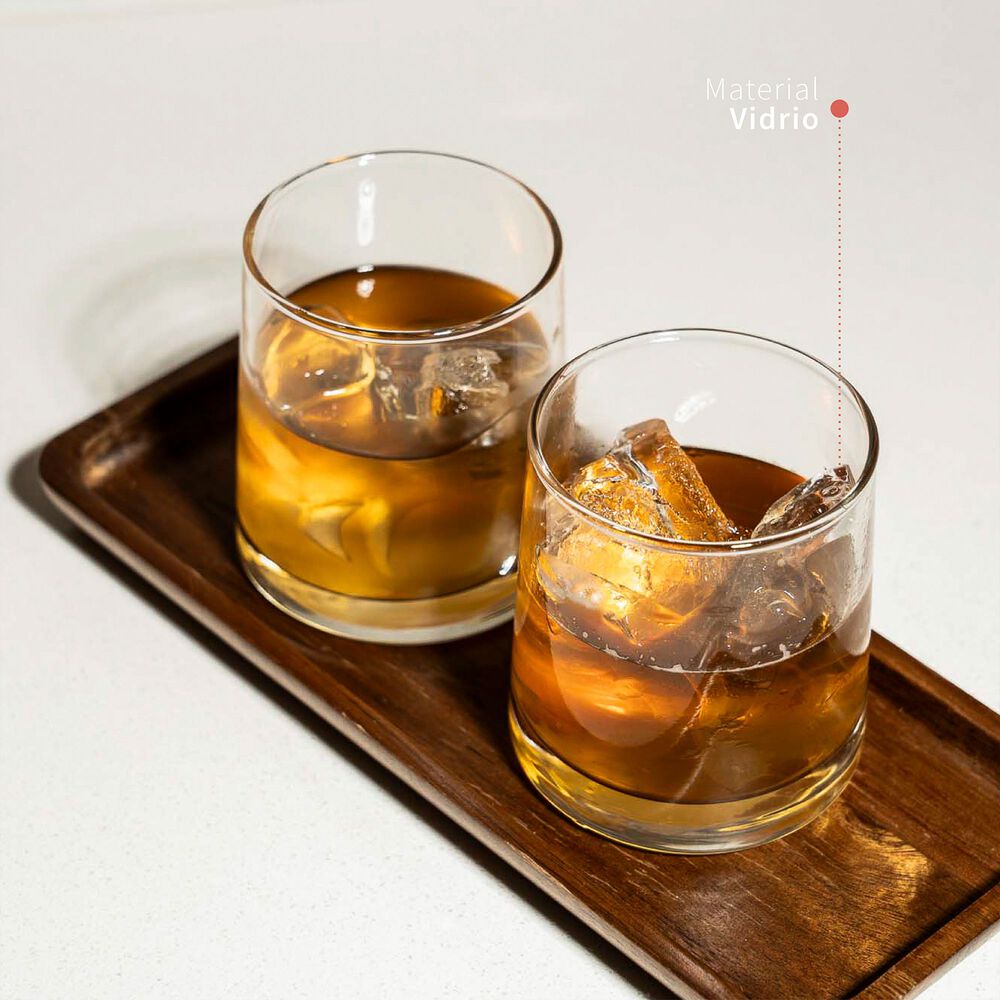 Pack 6 Vasos Whisky Kentucky + Cubeta Hielos Redondos image number 3.0